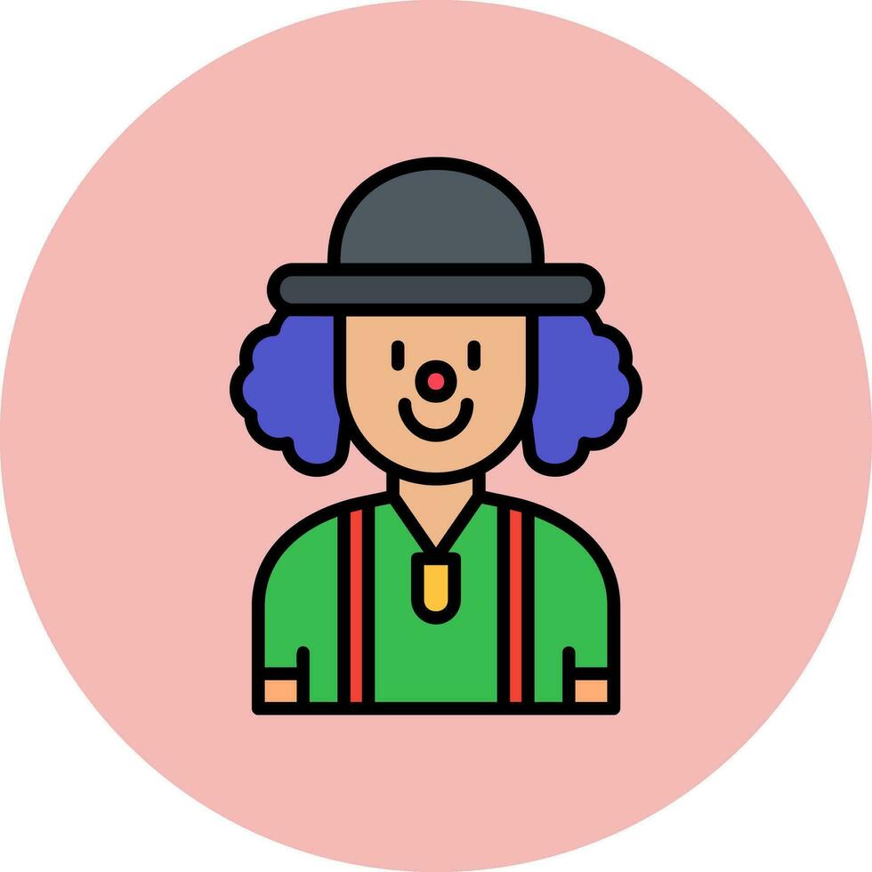 Clown Vector Icon