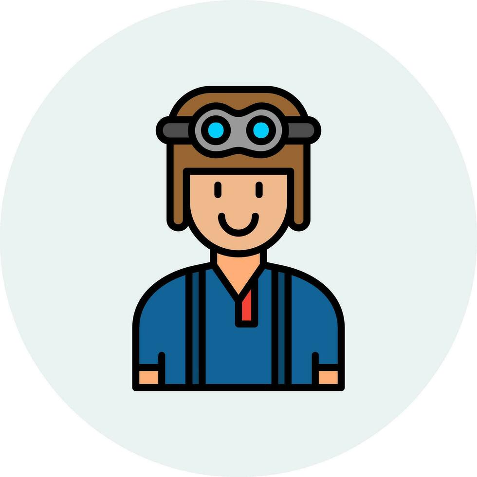 Pilot Vector Icon