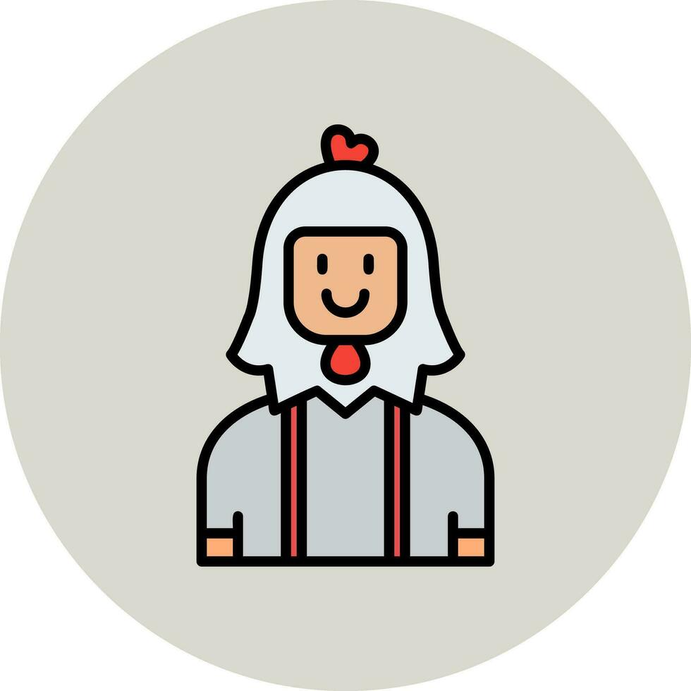 Chicken Vector Icon