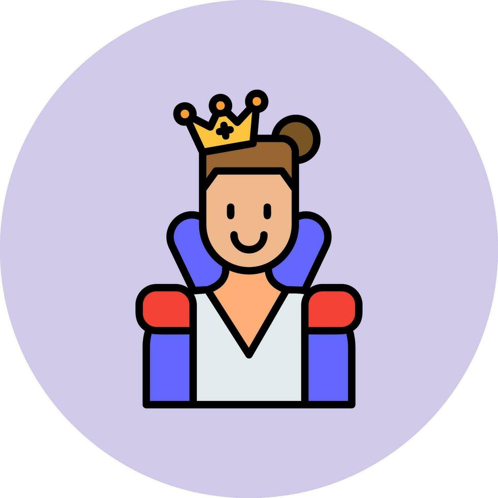 Queen Vector Icon
