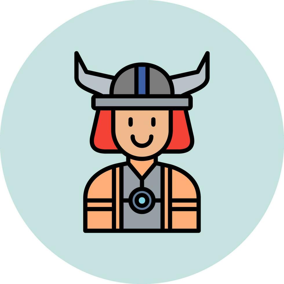 Viking Vector Icon