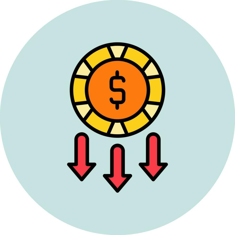 Decrease Vector Icon