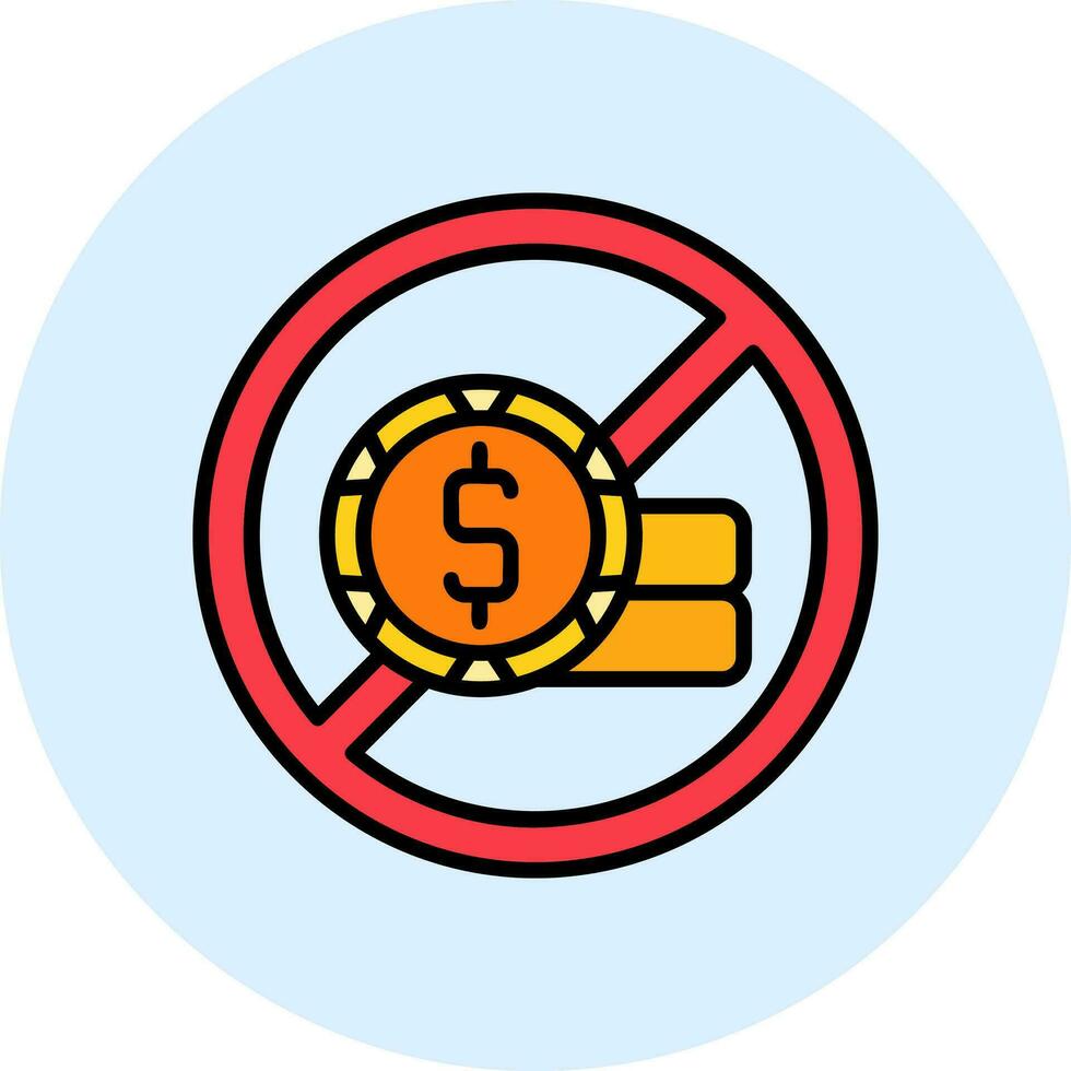 Ban Vector Icon
