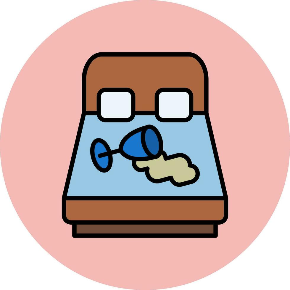 Spill Vector Icon