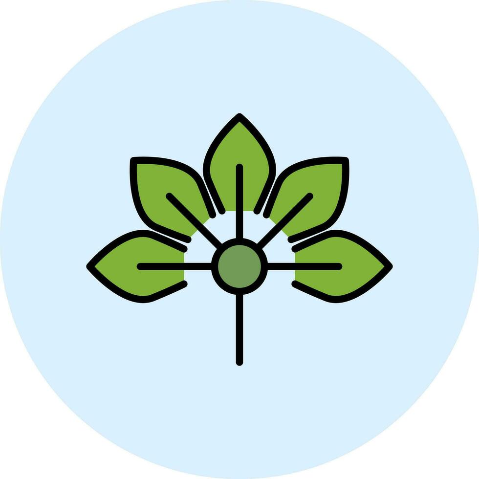 japonés Aralia vector icono