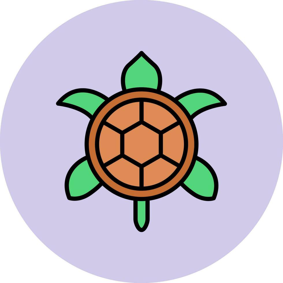 icono de vector de tortuga