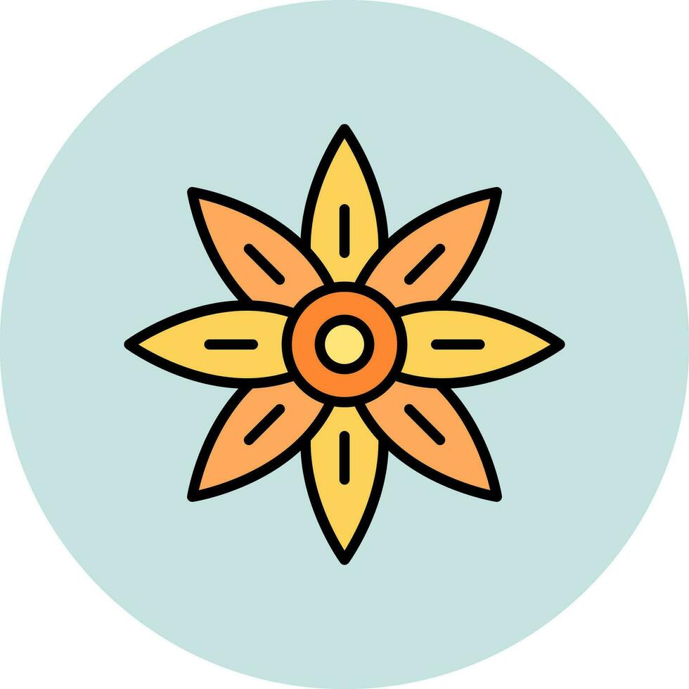 Tiger Lily Vector Icon