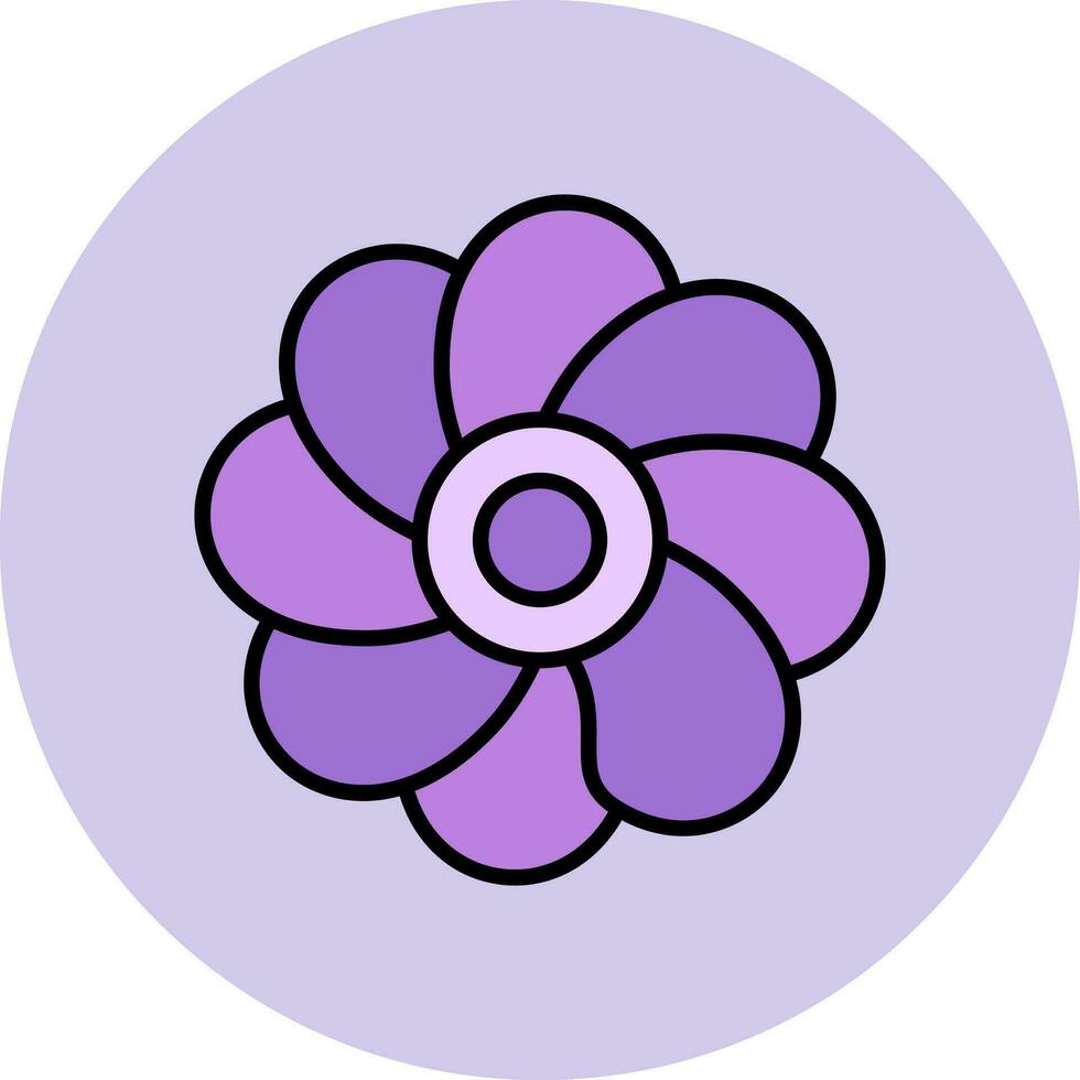 Oleander Vector Icon