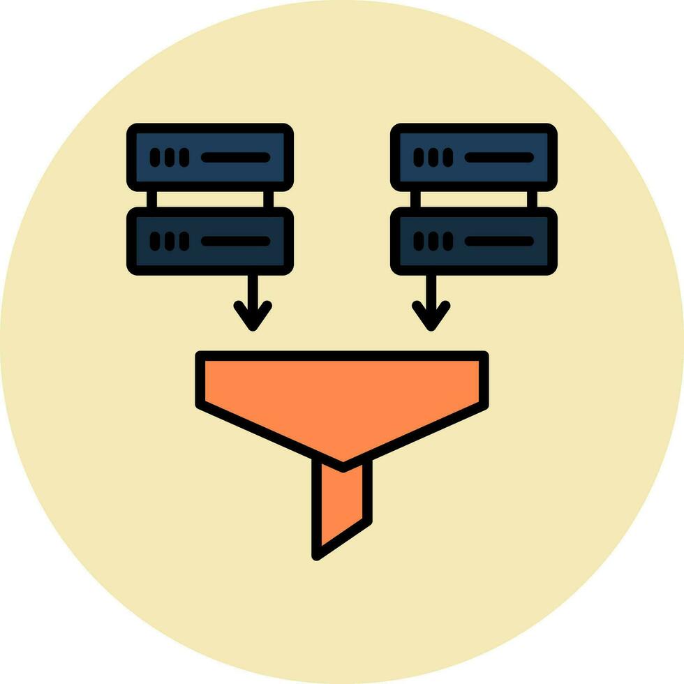 Data Mining Vector Icon