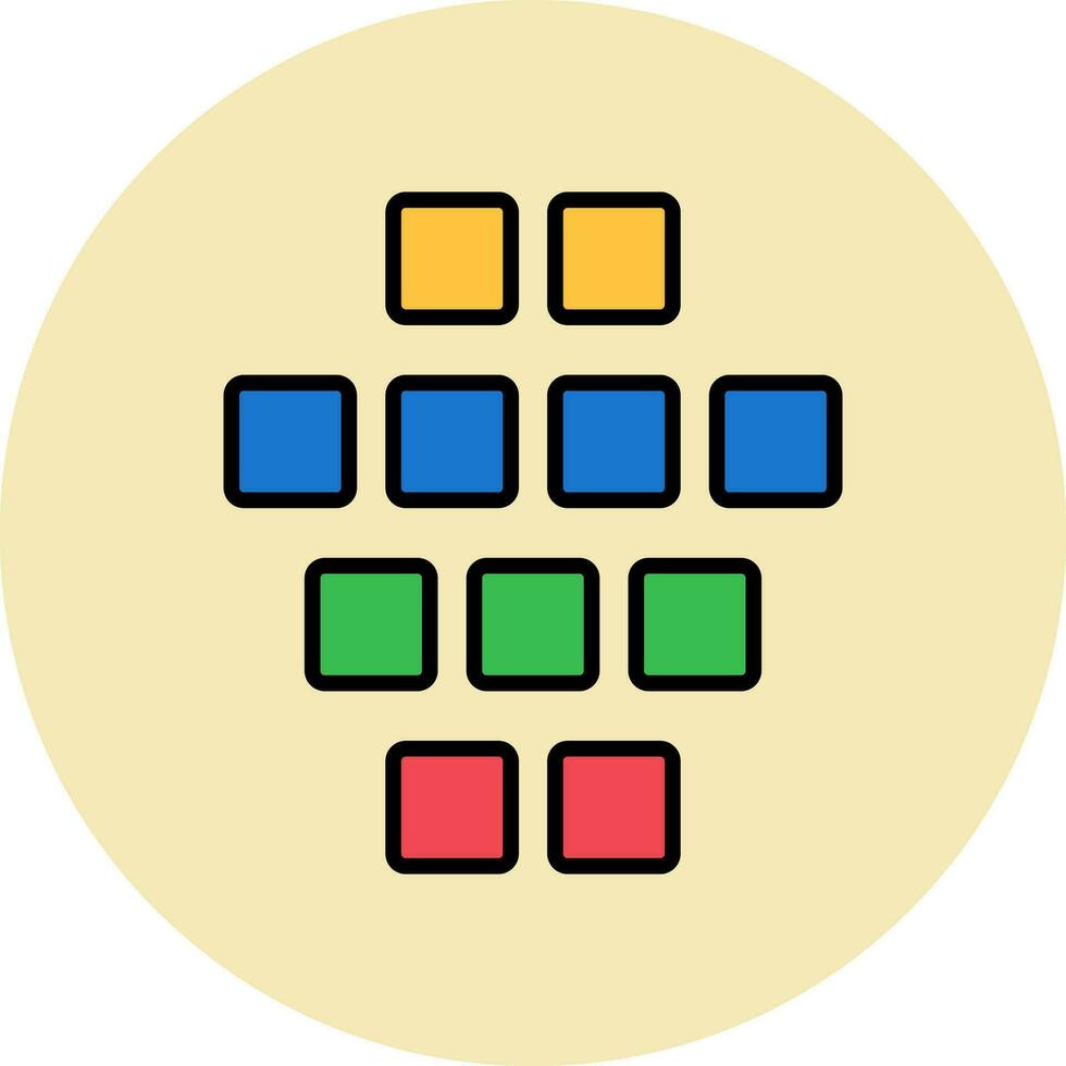 Structured Data Vector Icon