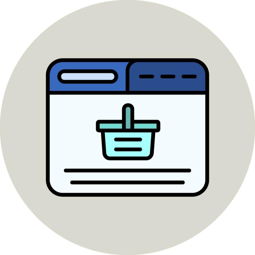 Online Sales Vector Icon