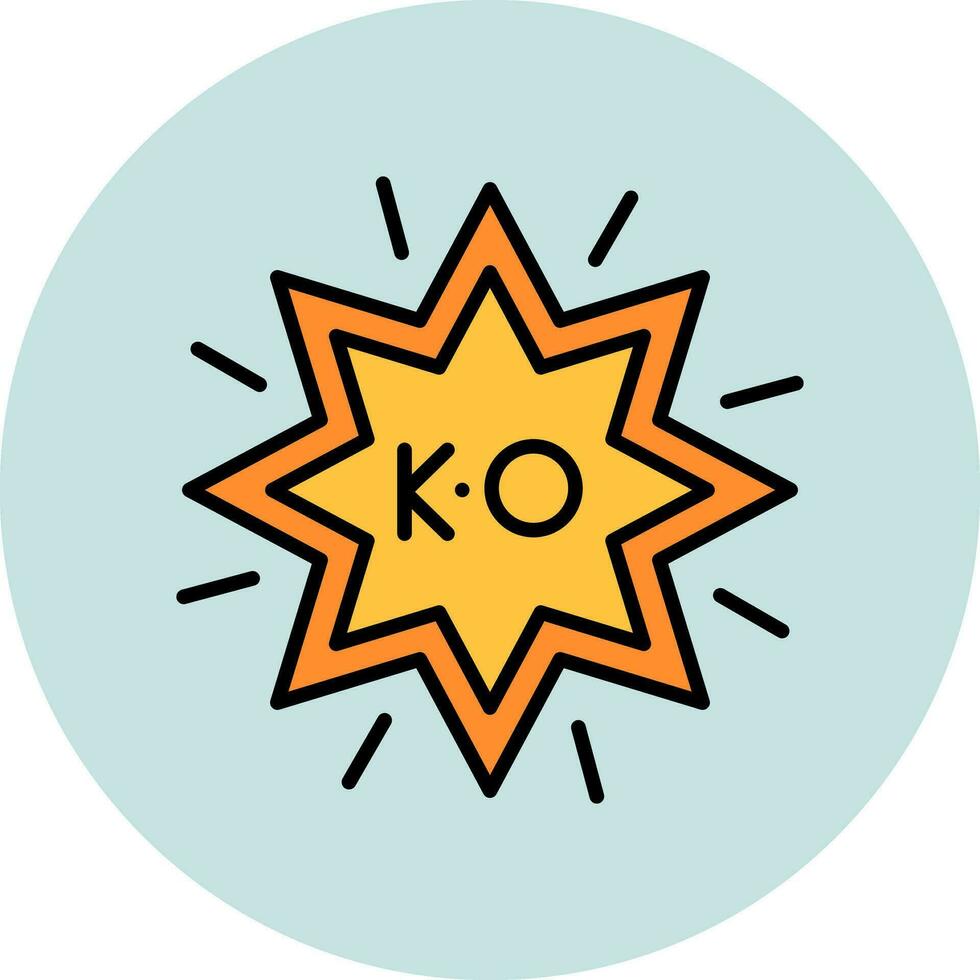 Ko Vector Icon