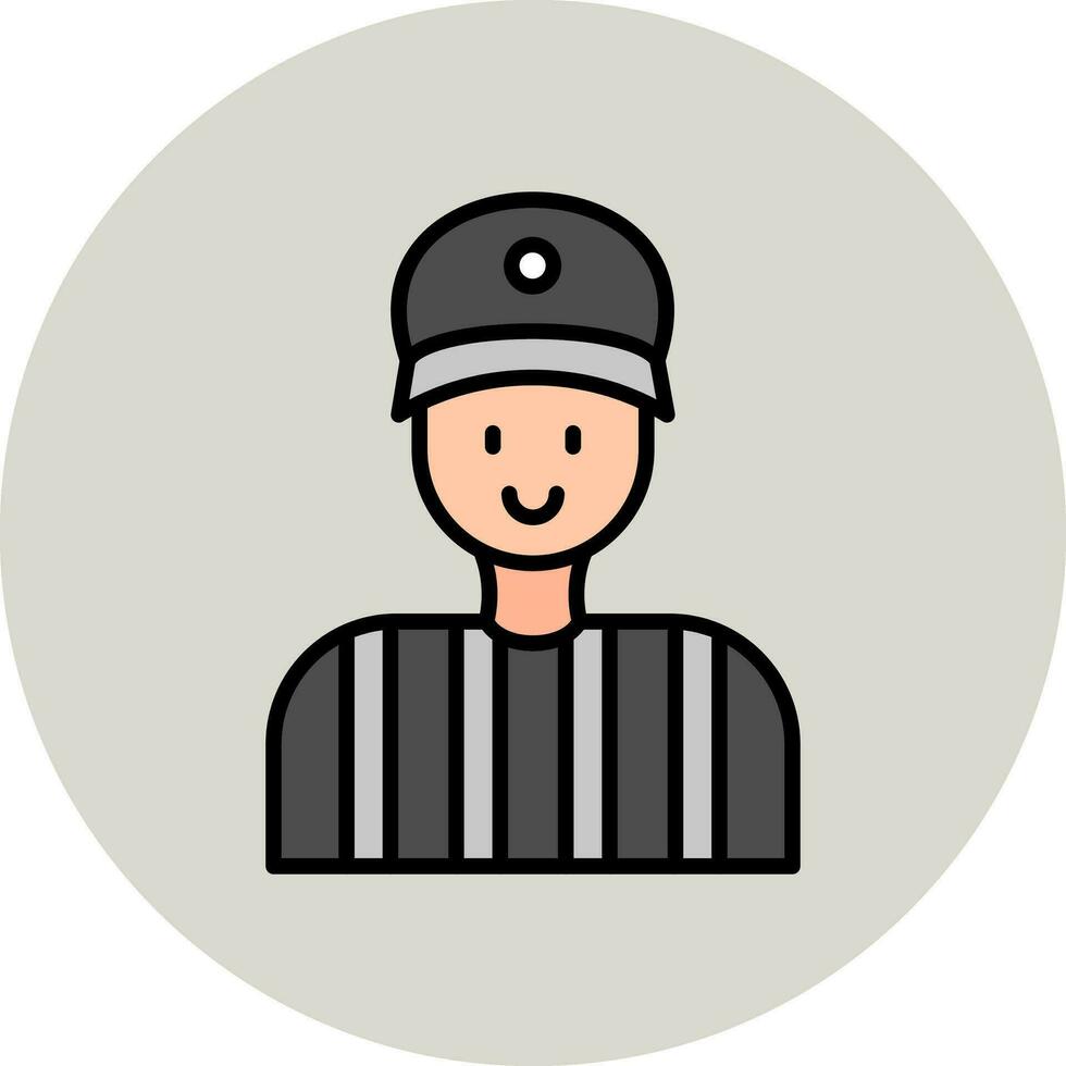 Referee Vector Icon