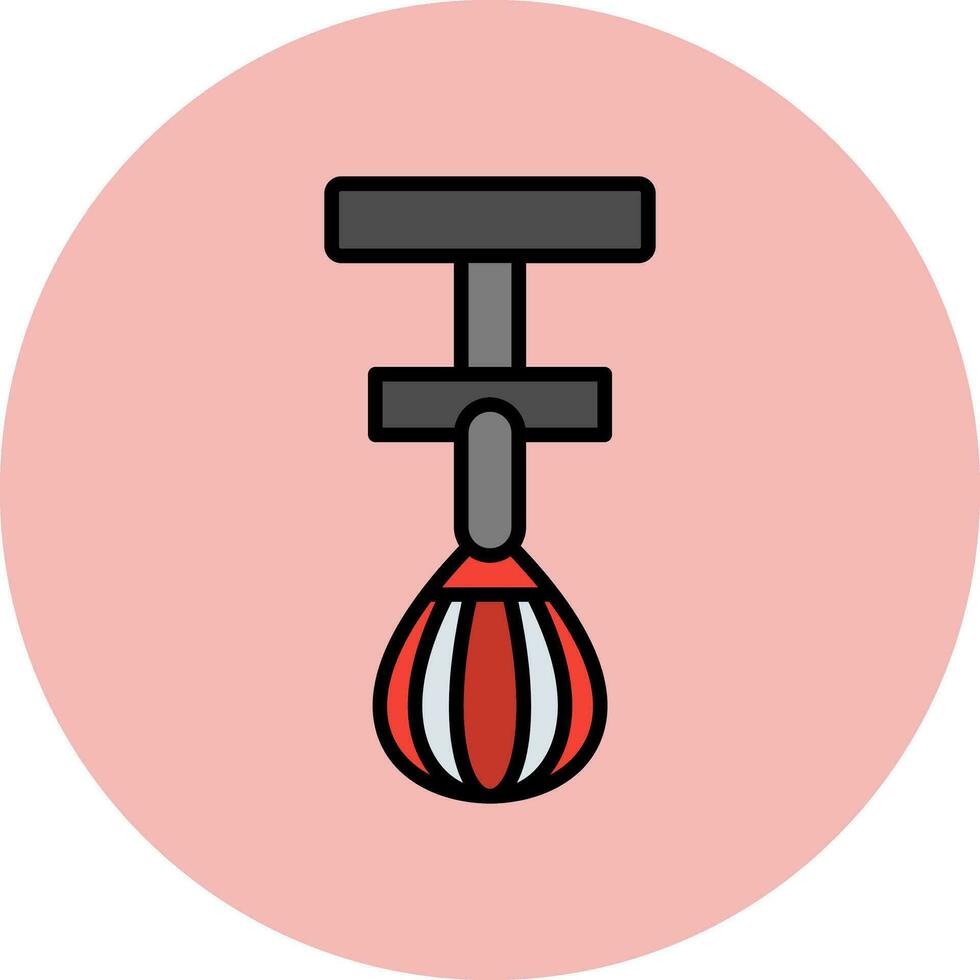 Punching Ball Vector Icon