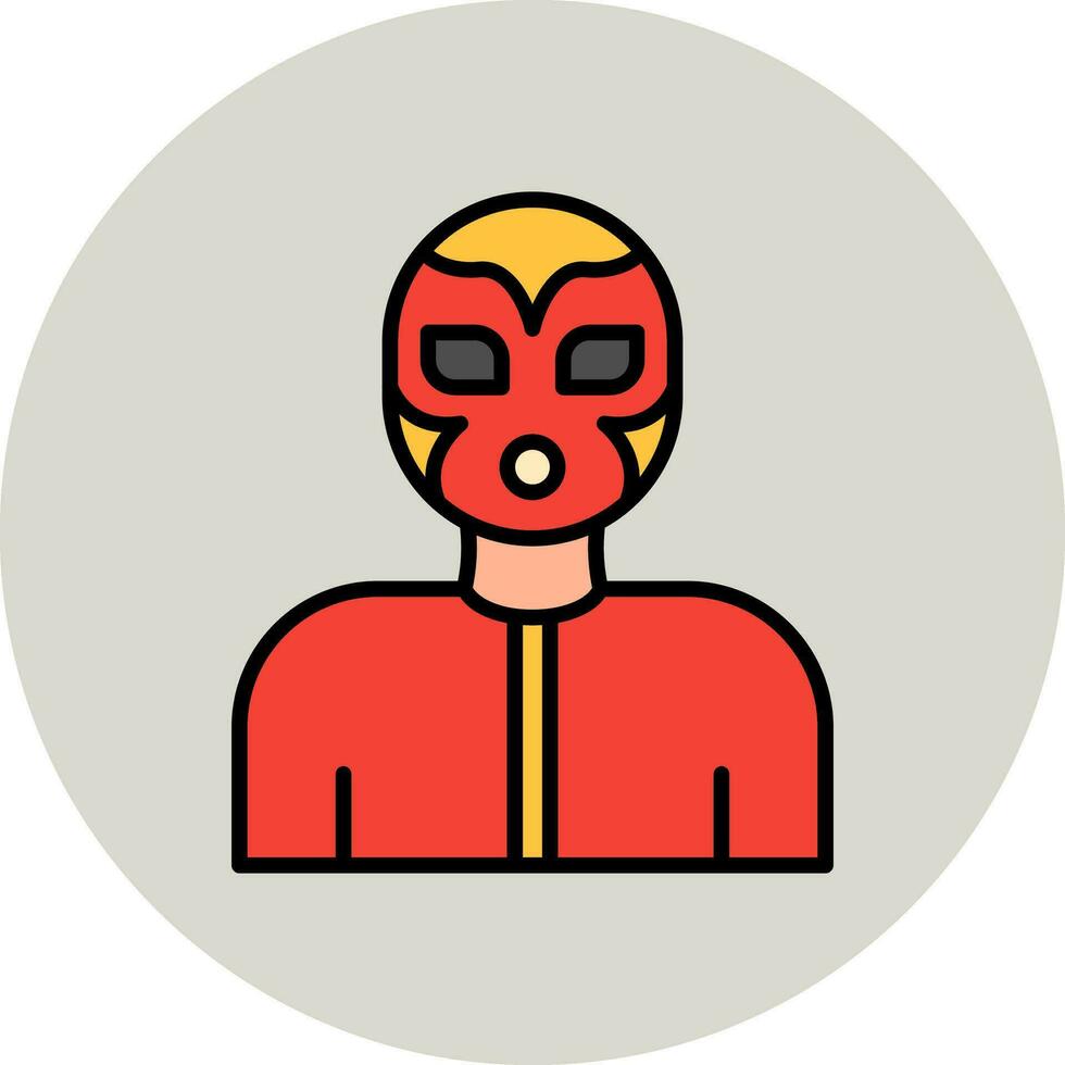 Wrestler Vector Icon