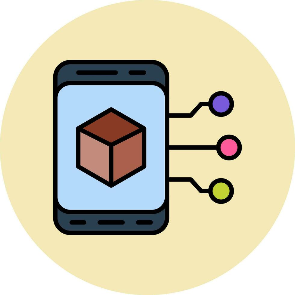 Augmented Reality Vector Icon