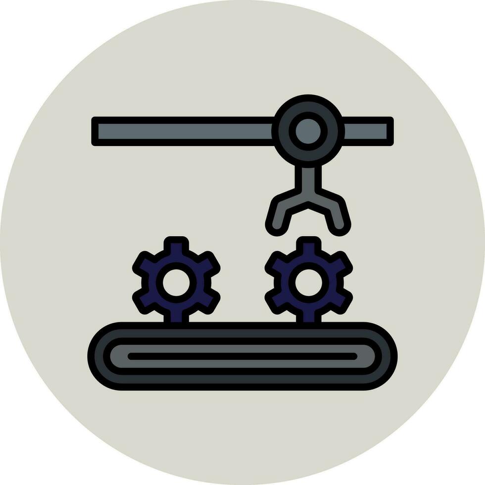 Conveyor Vector Icon