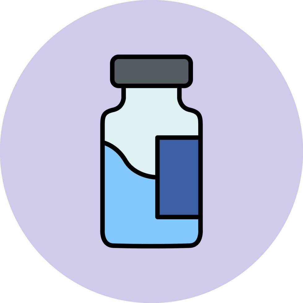 Vial Vector Icon