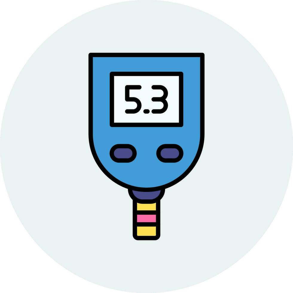 Glucometer Vector Icon
