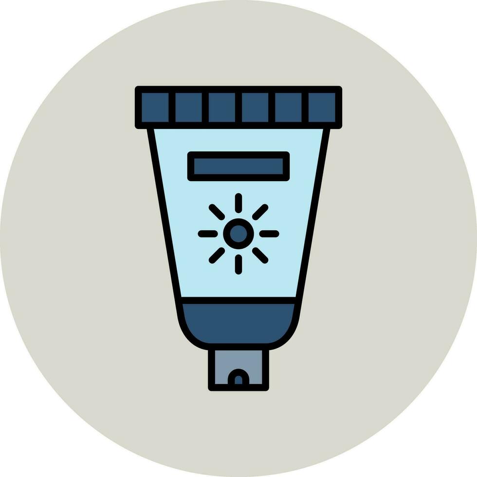 Sunscreen Vector Icon