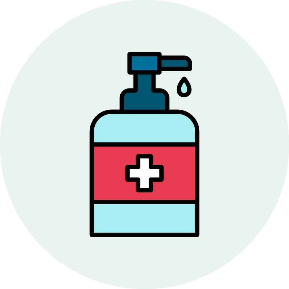 Hand Sanitizer Vector Icon