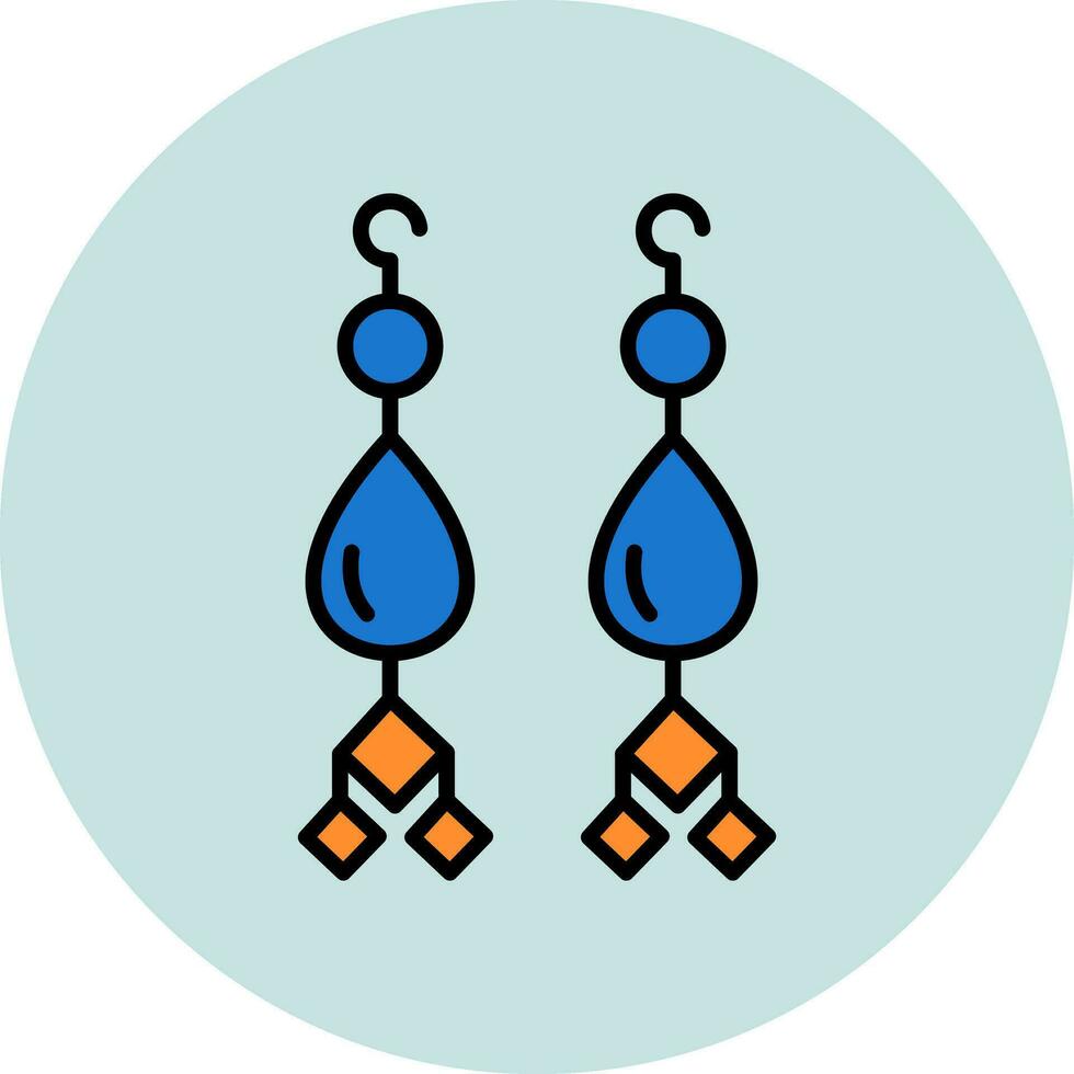 Earrings Vector Icon