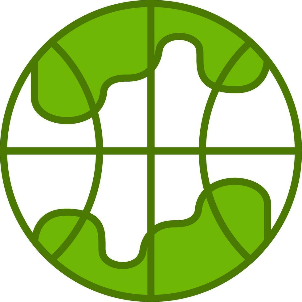 Planet Earth Vector Icon