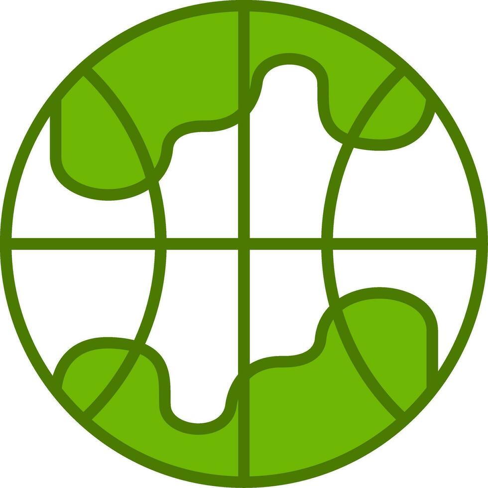 Planet Earth Vector Icon