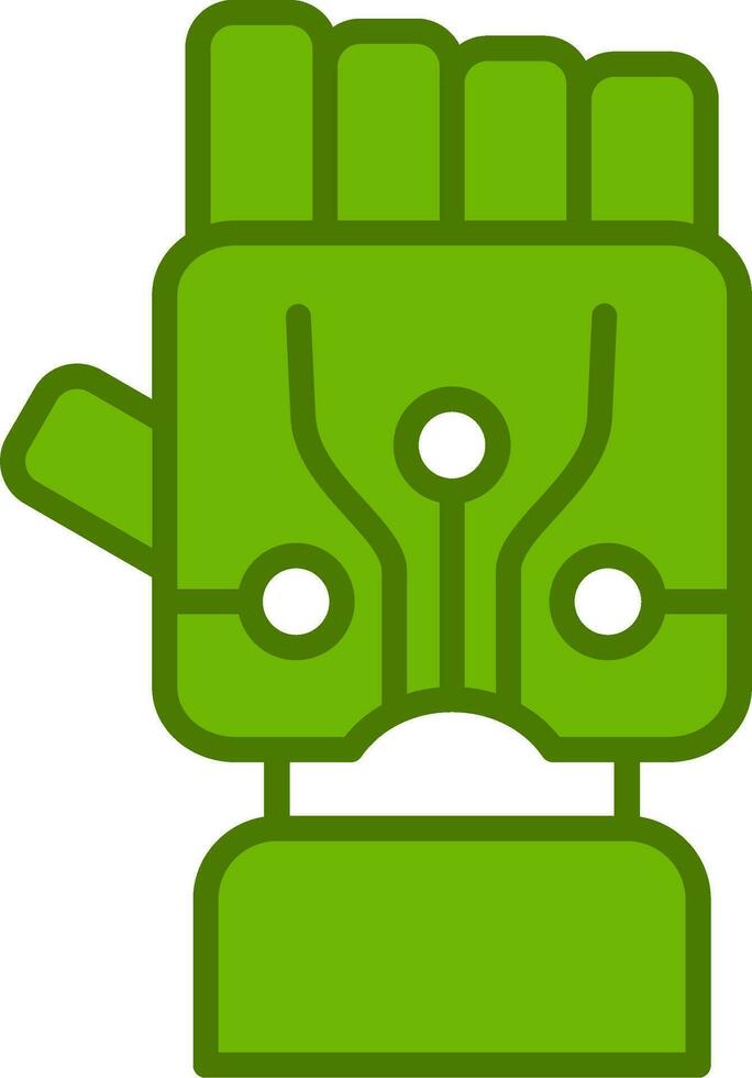 Bionic Hand Vector Icon