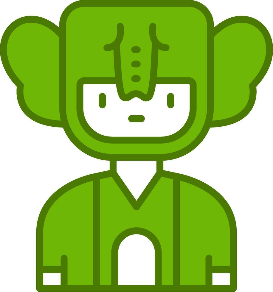 icono de vector de elefante