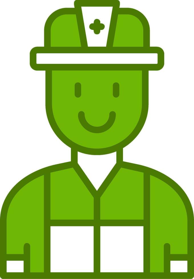 Firefighter Vector Icon
