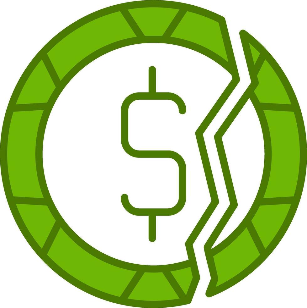 Bankruptcy Vector Icon