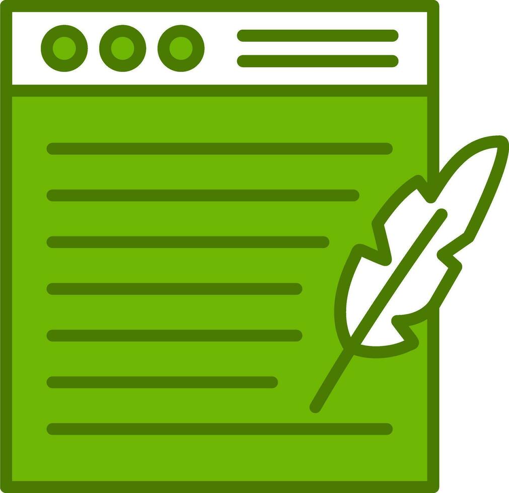 Feather Vector Icon