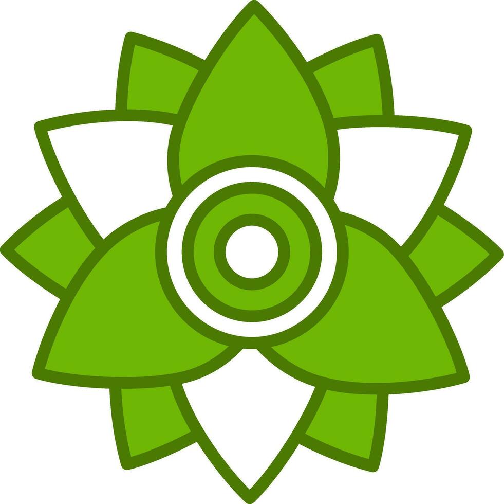 Bromeliad Vector Icon