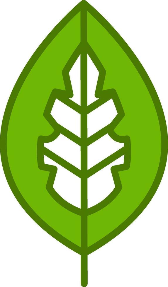 Red Aglaonema Vector Icon
