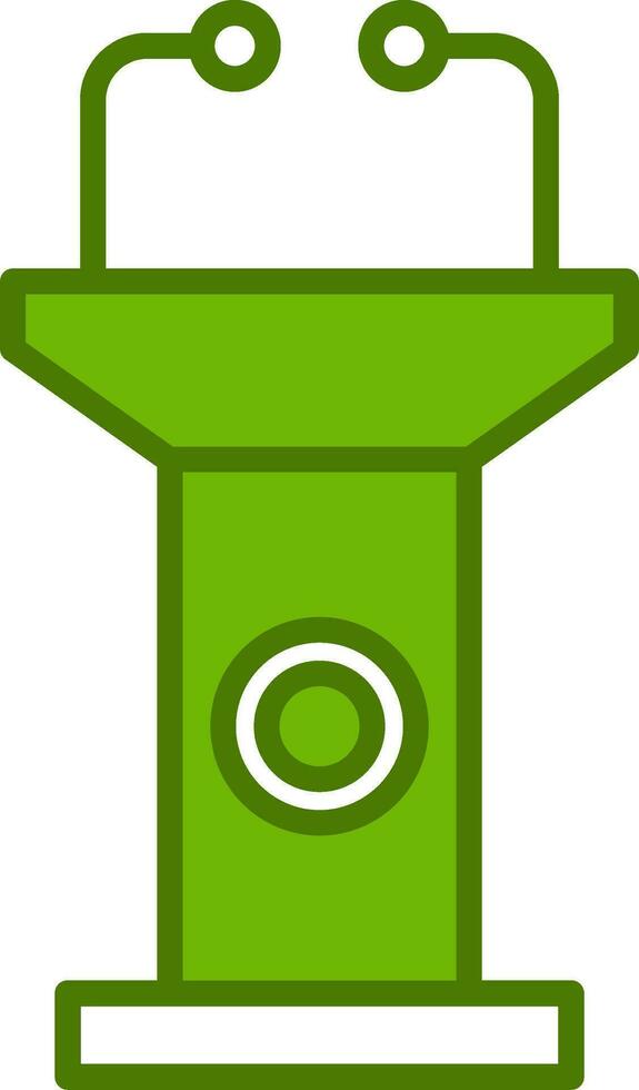Tribune Vector Icon