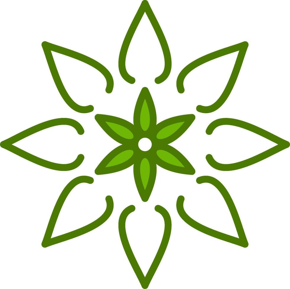 Schefflera Vector Icon