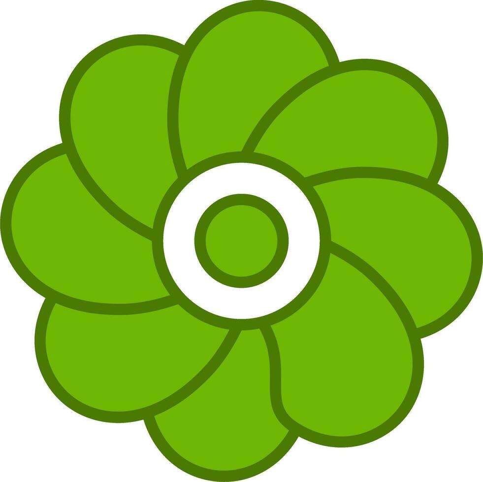 Oleander Vector Icon