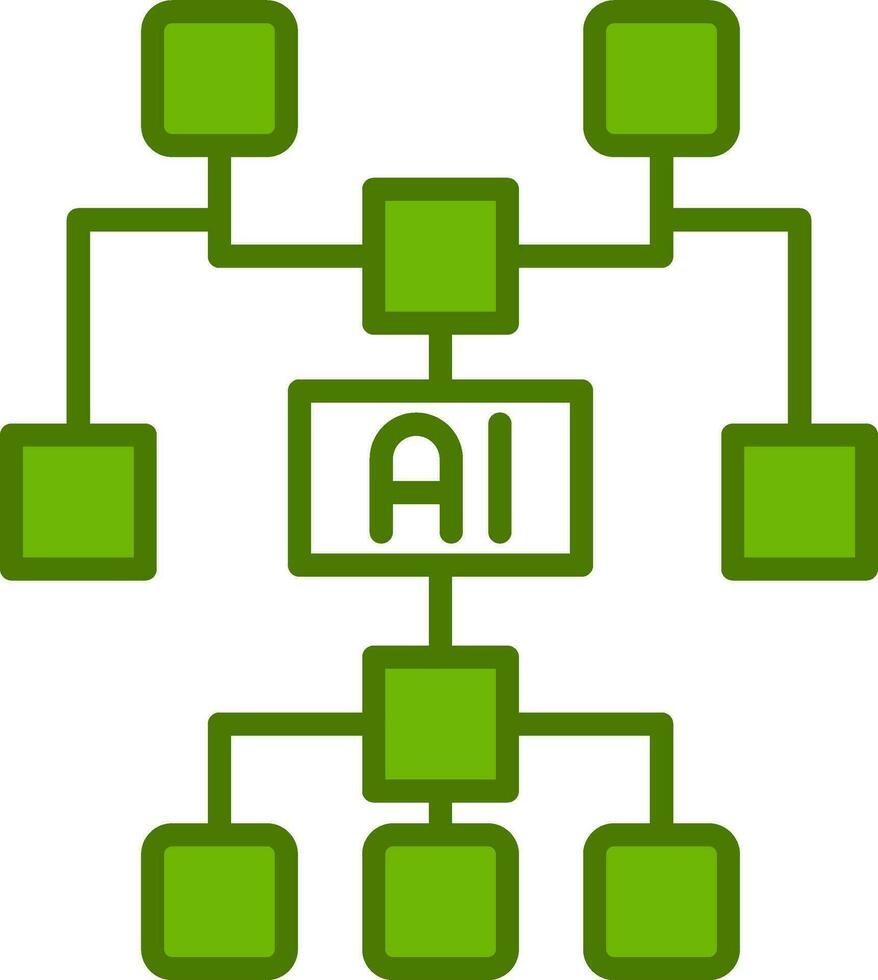 Artificial Intelligence Vector Icon