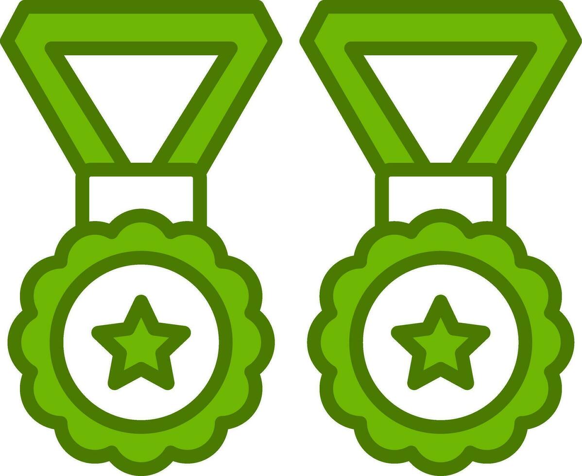 icono de vector de medallas