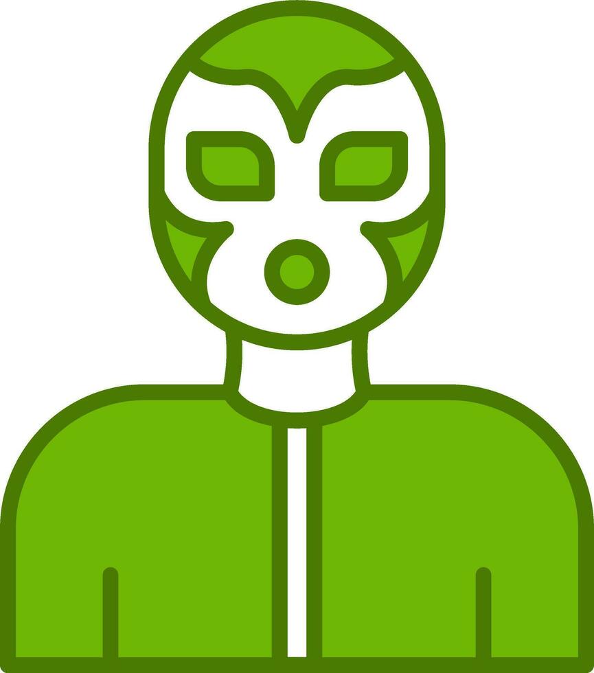 luchador vector icono