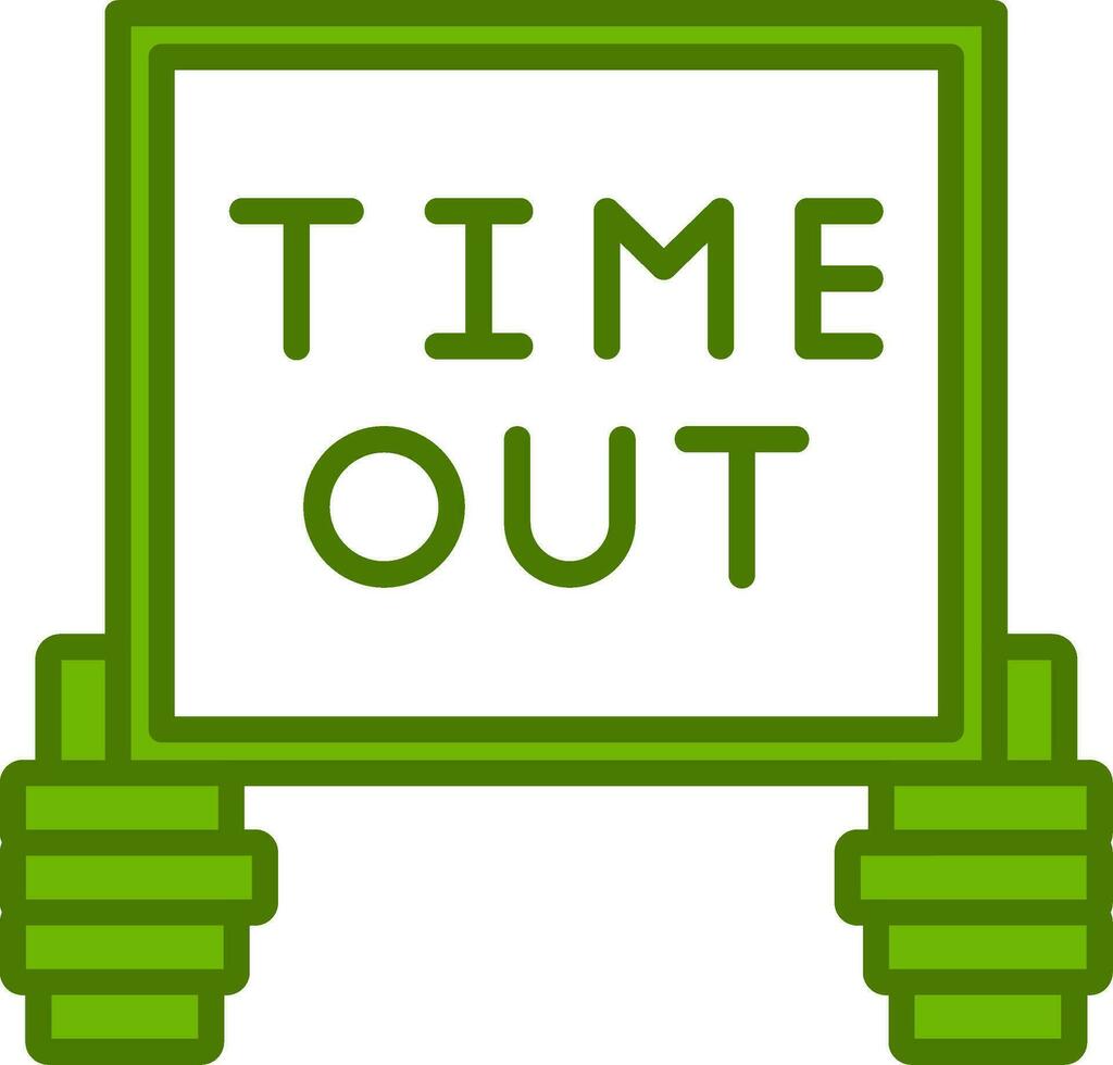 Time Out Vector Icon