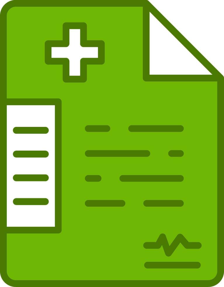 Medical Records Vector Icon