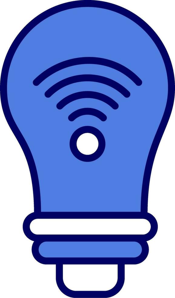Smart Bulb Vector Icon