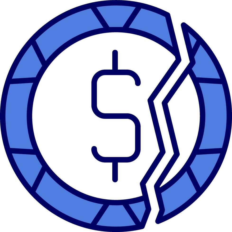 Bankruptcy Vector Icon