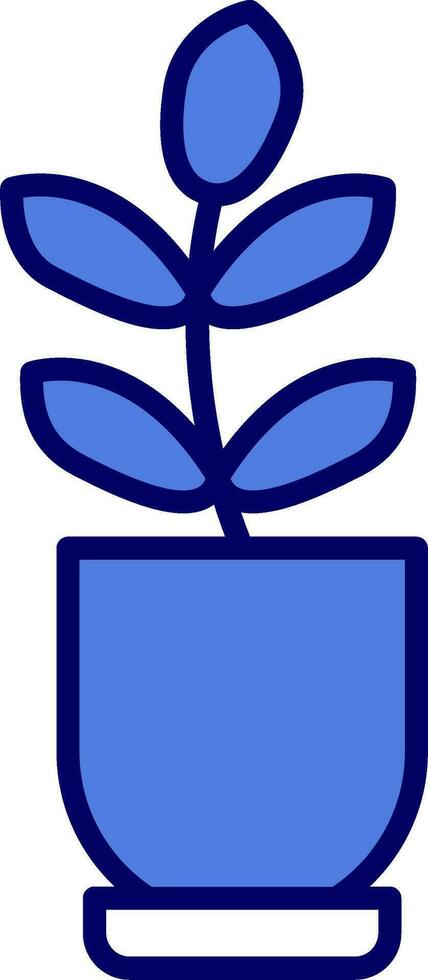 Ficus Elastica Vector Icon