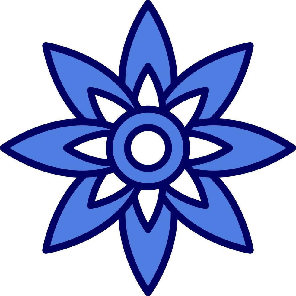Lotus Flower Vector Icon