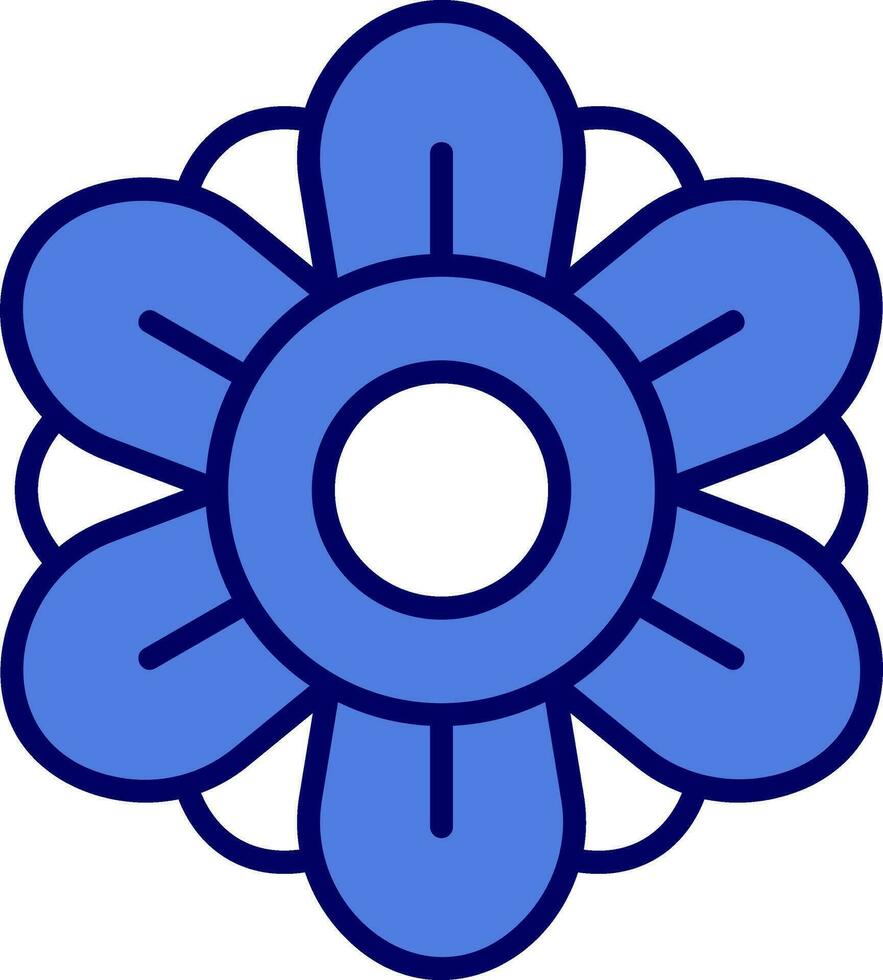 Dahlia Vector Icon