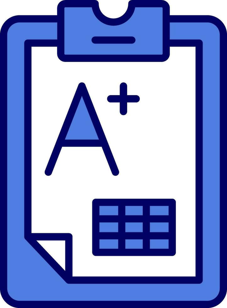 Grades Vector Icon