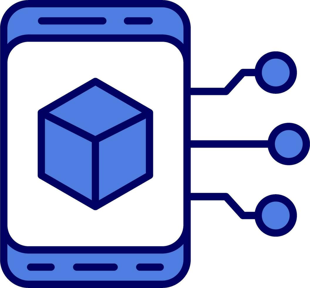 Augmented Reality Vector Icon